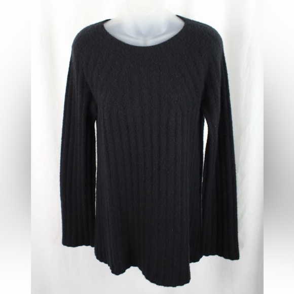 The Row Alpaca Wool Black Pull Over Small - Picture 3 of 4